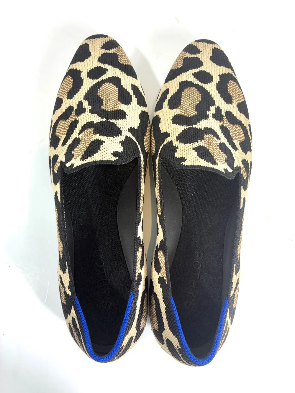 Rothy’s The Loafer in Spotted Animal / Cheetah Print – Size 8.5